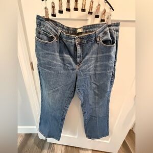 Levi’s 590 Bootcut Jeans Women’s 20S Plus Size Stretch Denim Blue